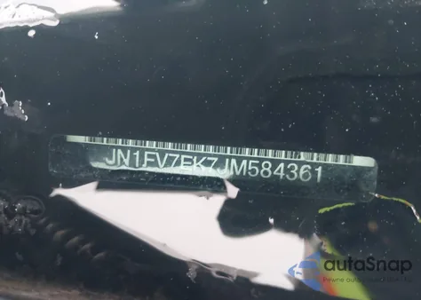 2018 Infiniti Q60 3.0T Red Sport 400 from USA, damaged, VIN JN1FV7EK7JM584361